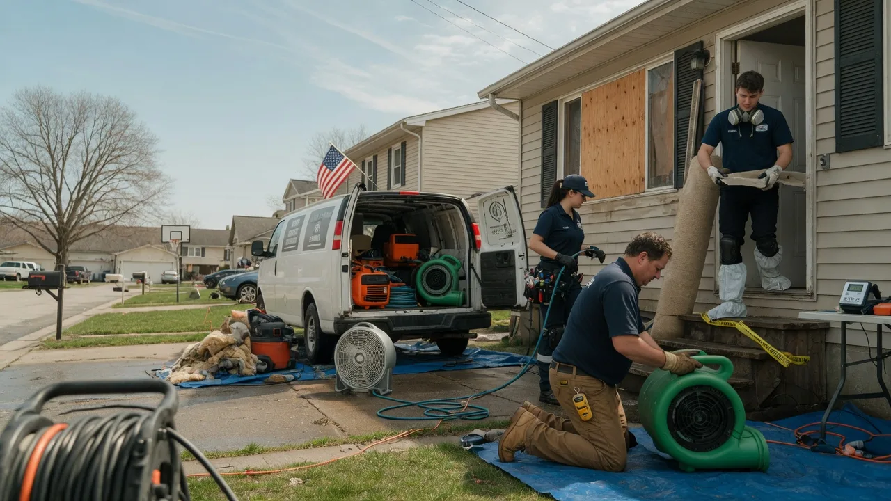 Water Damage Restoration in Deerton, MI near me